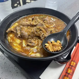 10. Teochew Satay Rice Noodle Beef