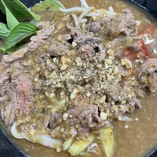 Teochew Satay Rice Noodle with Beef Tenderloin