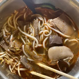 to go Spicy Lemongrass Pho - Bun Bo Hue