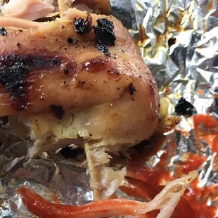 Chicken on a stick for $3