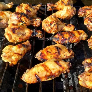 Grilled wings