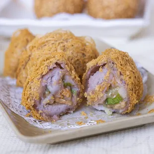 Deep Fried Taro Cake