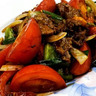 Beef with Tomatoes