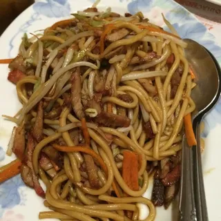BBQ Pork Chow Mein