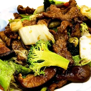 Black Mushroom Beef
