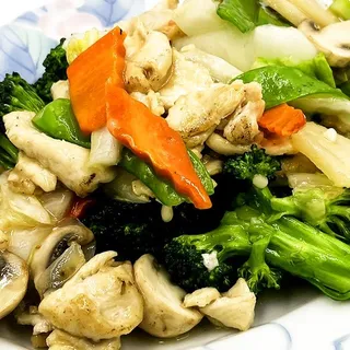 Chicken with Assorted Vegetables
