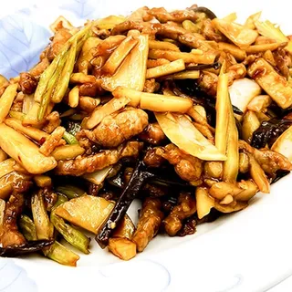 Shredded Pork in Hot Garlic Sauce