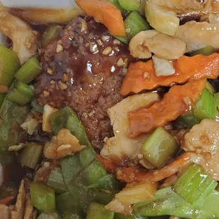 Chicken and Pork Egg Foo Young