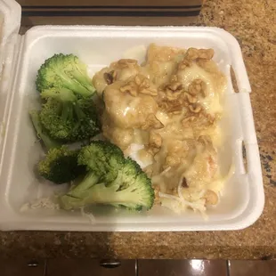 Walnut shrimp very soggy