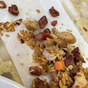 Chicken with Snow Peas Fried rice