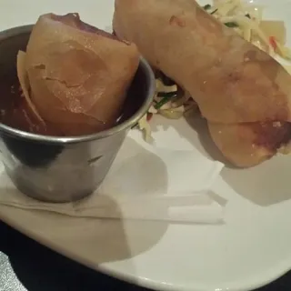 Pulled Pork Spring Rolls
