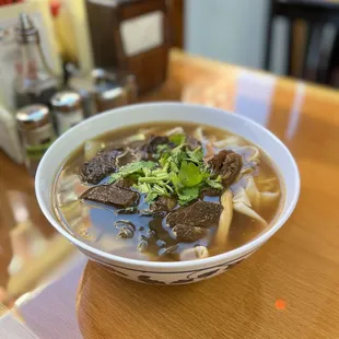 Beef noodle soup