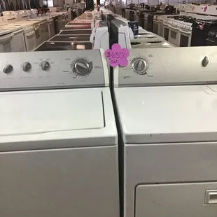 Whirlpool washer and dryer