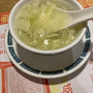 Egg drop soup