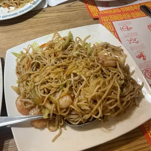 Shrimp Lo Mein