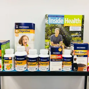 Just a shelf display of new product. :)