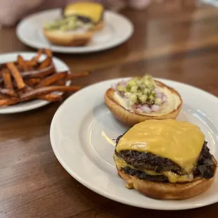 The Cheeseburger &amp; Sweet Potato Fries