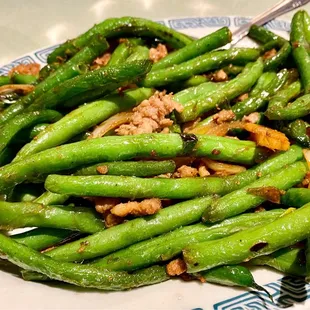 Dry Braised String Beans with Minced Pork