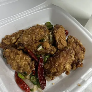 Salt and Pepper Chicken Wings