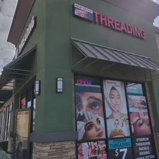 Outside view. Located next to Chevron in Walmart Neighborhood Market parking lot.