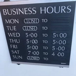 Hours