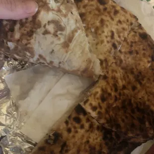 Naan with coconut yum