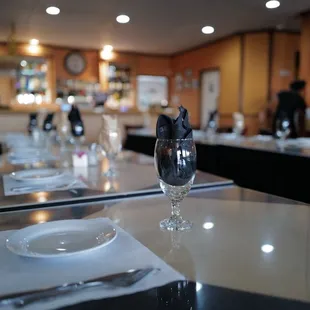 interior, sushi and sashimi