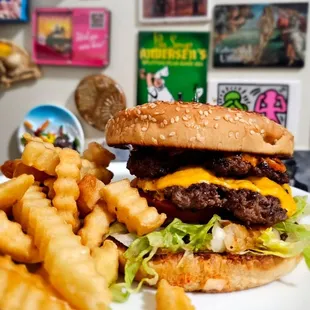 Bulgogi burger from tonight's  Monday! Yum!