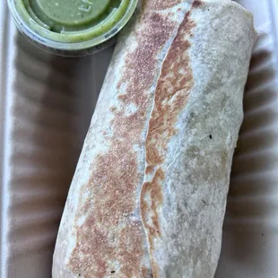 California breakfast burrito
