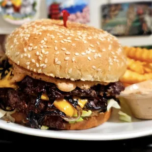 Oklahoma Onion Burger.