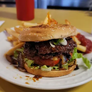 Mongolian burger