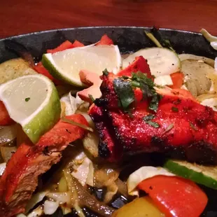 What was left of our Tandoori Chicken Tiki after the first round. Nothing was left to take home :-)