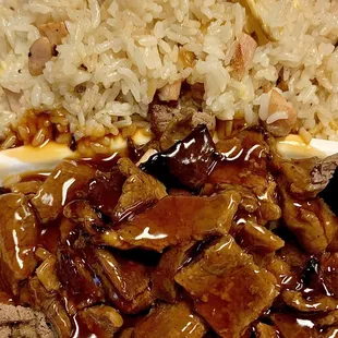 Teriyaki Beef &amp; fried rice