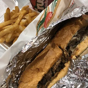 Philly Cheese Steak Sandwich