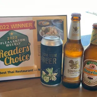 Try our Thai and South East Asian Popular Beers
