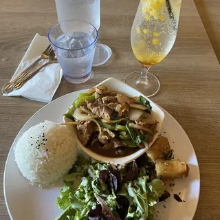 Lunch Combo (Served With Rice)