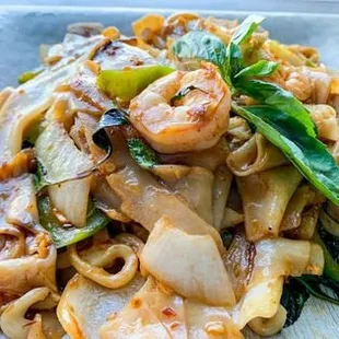 Spicy Drunken Noodle (Pad Kee Mao)