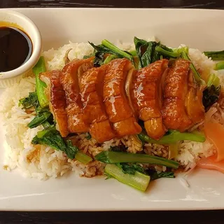 F11. Roasted Duck Over Rice