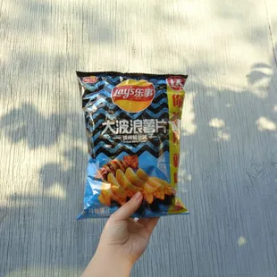 Lay&apos;s china grilled squid