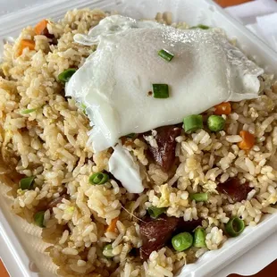 Lup Cheong Fried Rice