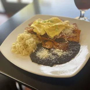 Chilliquilles. So good!