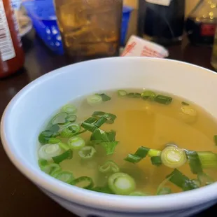 a bowl of soup