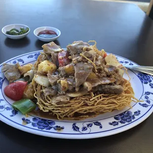 Yellow Spicy Crunchy Noodle