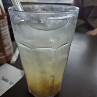 Pickle Plum with Soda