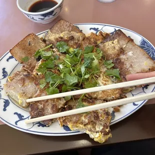 Fried Taro Flour Cake