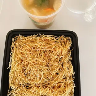 #23. Combination Crispy Fried Noodles $12