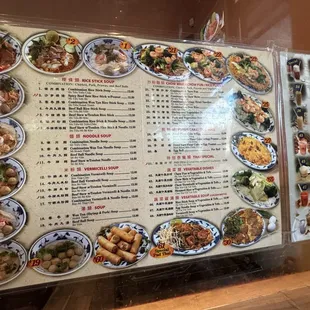 menu, sushi and sashimi