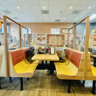 sushi and sashimi, interior