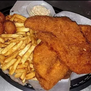 2 piece fish dinner.