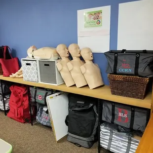 CPR training room